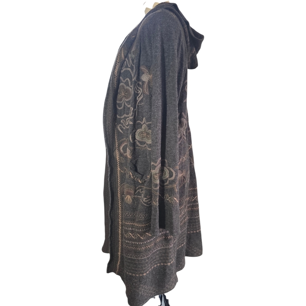 Johnny Was Biya Open Front Coat Womens Size M - Picture 6 of 16